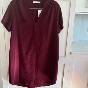 Lush Short Sleeve Dress